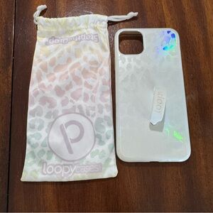 iPhone 11 Pro Max Loopy Opal Leopard Phone Case